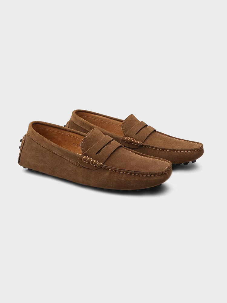 Suede Boat Loafers for men
