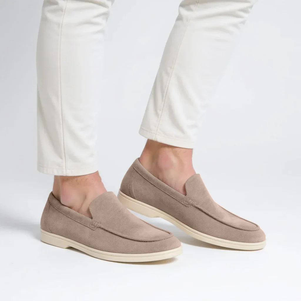 Old Money Suede Loafers for men