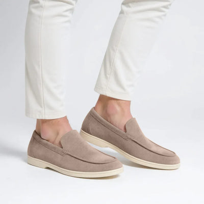 Old Money Suede Loafers for men