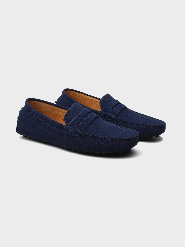 Suede Boat Loafers for men