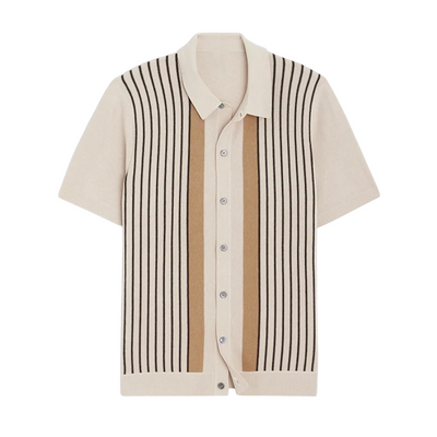 Knit Polo Shirt for men
