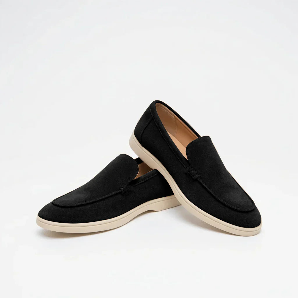 Old Money Suede Loafers for men