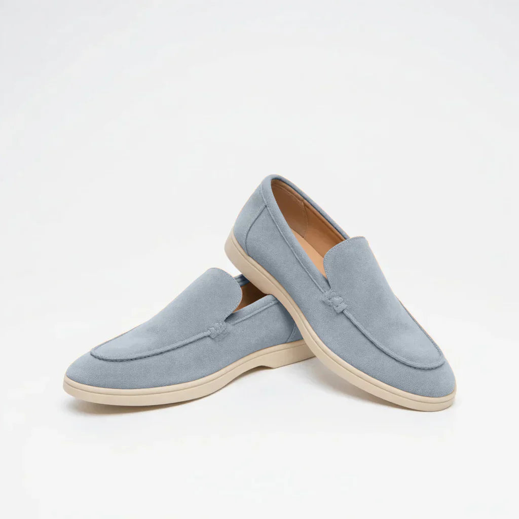 Old Money Suede Loafers for men