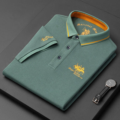 Signature Stitched Polo for men