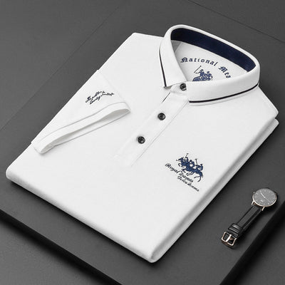 Signature Stitched Polo for men