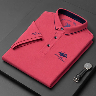 Signature Stitched Polo for men