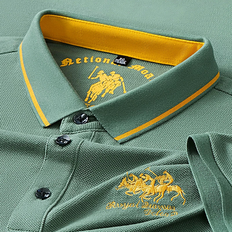 Signature Stitched Polo for men