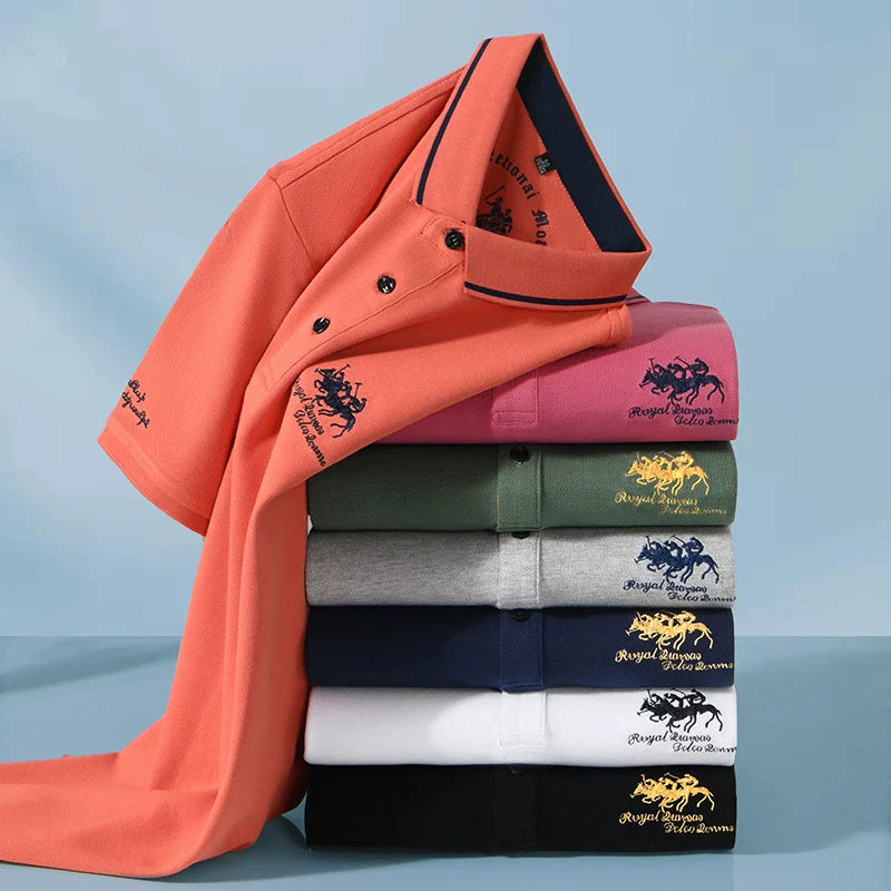 Signature Stitched Polo for men